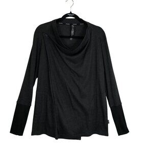 Rbx Live Life Active Cardigan Sweater Lightweight Draped Womens Layer Size L